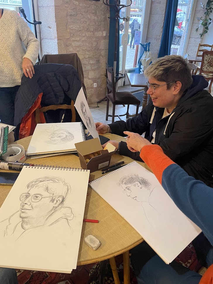 Atelier portraits gratuits au Moulin à Paroles à Langres - photo 8