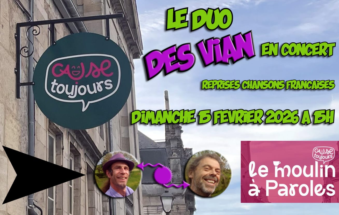 Duo Des Vian – après-midi guinguette à Cause Toujours (Langres)